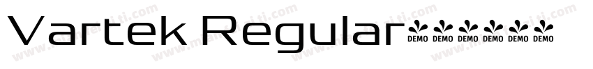 Vartek Regular字体转换